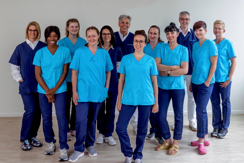 Foto: Das Team der Gastroenterologie Karlsruhe